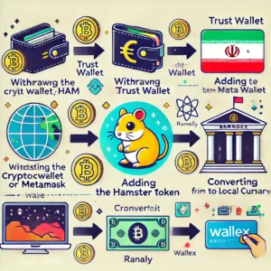 برداشت همستر به کیف پول